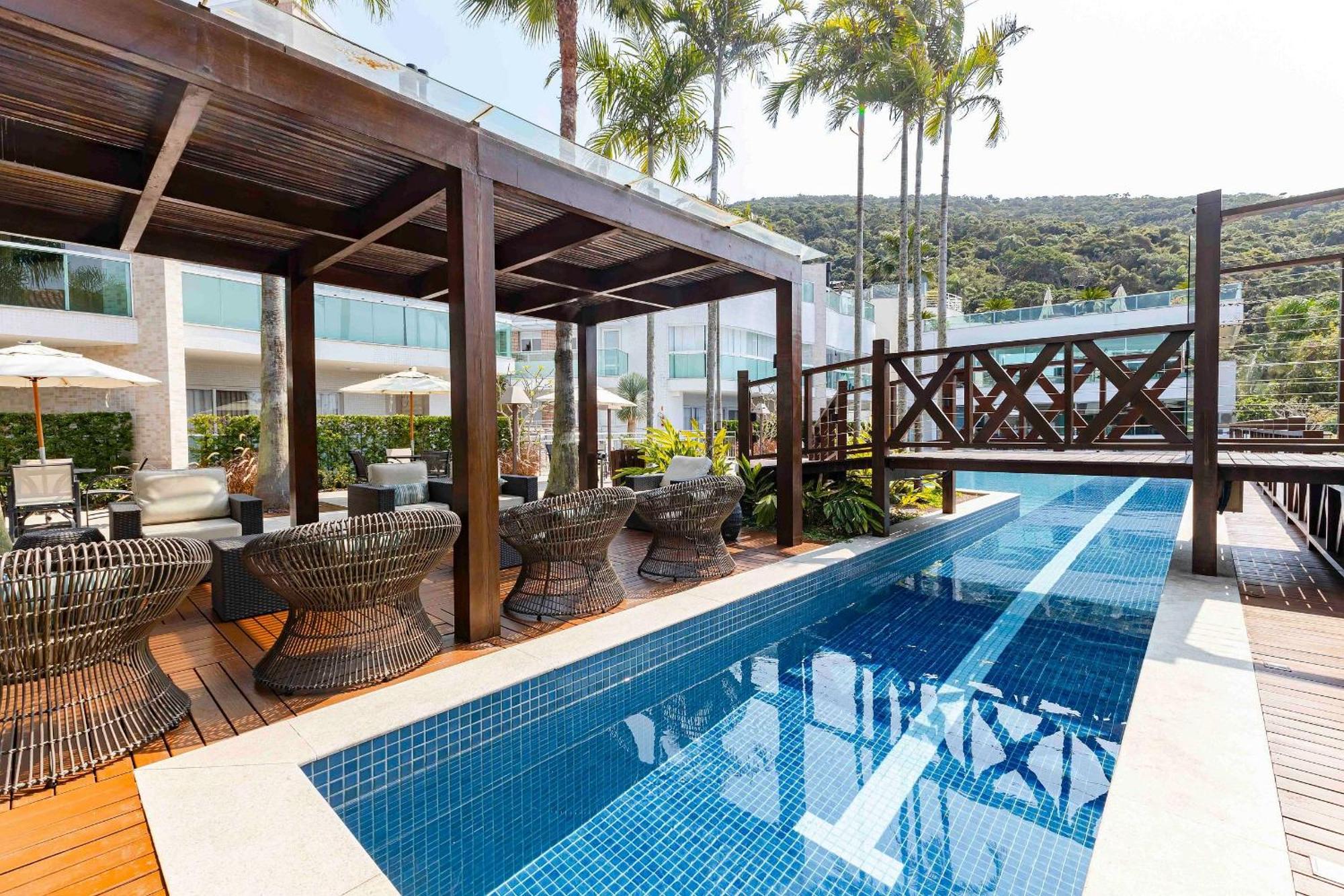Varandas Do Atlantico - Confortavel Apto Em Condominio Pe Na Areia Бомбіняс Екстер'єр фото